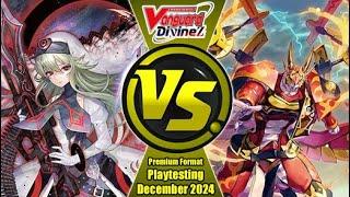 Tachi Aelquilibra Vs Battle Sisters - Cardfight Vanguard Premium Format Playtesting December 2024