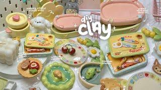 making clay trinket dishes and boxes using air dry clay / no bake