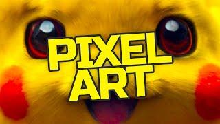 PIKACHU Pixel Art Drawing Tutorial | Рисунки по клеточкам