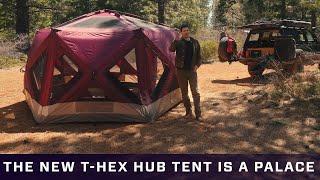 The New Gazelle T-Hex Hub Tent is a Palace