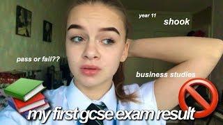 THE RESULTS OF MY FIRST *REAL* GCSE EXAM!  *pass or fail?* | Vlogmas Day 10