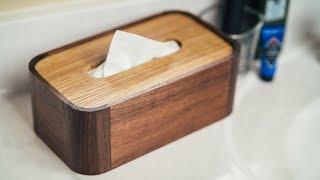 DIY Modern Bent Lamination Tissue Box | How To Build #RocklerBentWoodChallenge