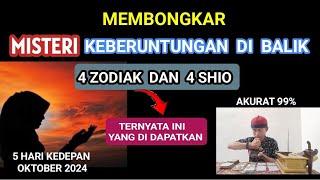 MISTERI KEBERUNTUNGAN DI BALIK,,4 ZODIAK DAN 4 SHIO