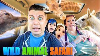 HELP! WE DROVE THROUGH A WILD ANIMAL SAFARI and DESTROYED OUR CAR