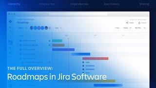 The full overview: Timelines in Jira (formerly Jira Software roadmaps)