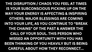 You are generating intrigue in the quantum realm. This person from your past will be in touch soon.