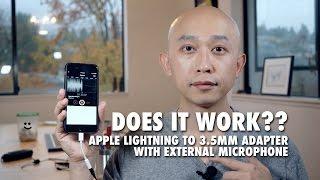 Apple Lighting to 3.5mm Adapter with External Microphone Review