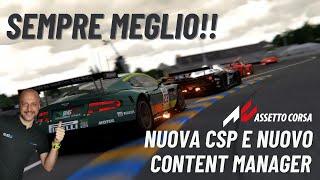 CSP 0.1.80 prev 428 e Content Manager aggiornato per Assetto Corsa