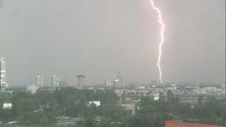 Thunderstorm in Bucharest   -  Furtuna  si fulgere in Bucuresti