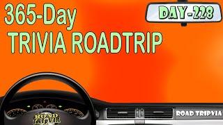 DAY 228 - 21 Question Random Knowledge Quiz - 365-Day Trivia Road Trip (ROAD TRIpVIA- Episode 1247)