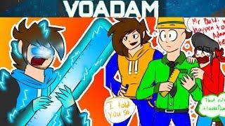 VOAdam Vs Baldi Comic Dubs! Baldi's Basics Comic Dubs With Bully, Principal and Playtime