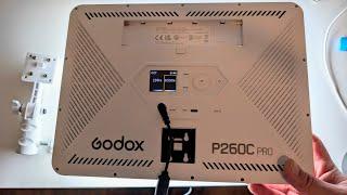 Godox P260C Pro with batteries #unboxing #lighting [not sponsored]