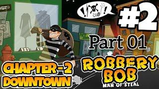 Robbery Bob |chapter 2 | part 01| Biff's ice cream | Mobile Game Robbery Bob Official MP4 Video