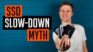 MYTH BUSTED: FULL SSD SPEED MYTH? TLC SSD speed test | Samsung 860 EVO | Crucial MX500 | TeamGroup