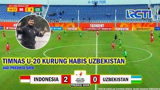 TIMNAS GEGERKAN DUNIA !! INDONESIA VS UZBEKISTAN U20 PIALA ASIA U20 UJI COBA PIALA ASIA..