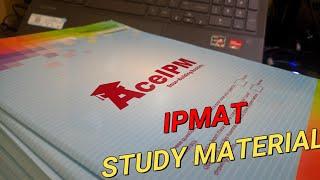 AceIPM STUDY MATERIAL UNBOXING