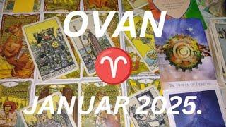 OVAN  Ostvarenje ljubavne želje  JANUAR 2025. TAROT