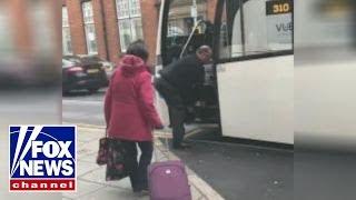 National Express driver drags passenger off bus