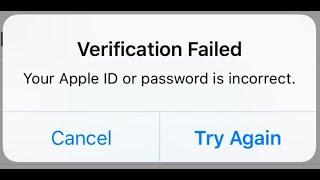 How To Fix IPhone Verification Failed