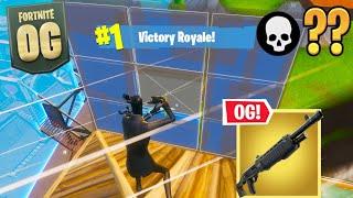 Fortnite OG Full Gameplay Win : 4k GAMEPLAY 540 HZ - 0 PING