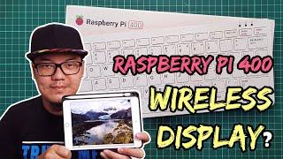 Turned Your Tablet as a Display for the Raspberry Pi 400