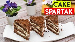 Most Wanted SPARTAK CAKE | Russian Medovik Chocolate Honey Cake Recipe