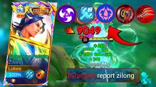 ZILONG SOLO RANK NEW EMBLEM META UNLI LIFESTEAL & SPELL VAMP HACK BUILD BUG FOR BUFFED ZILONG