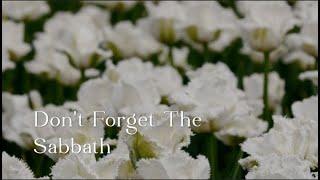388 SDA Hymn - Don't Forget The Sabbath (Singing w/ Lyrics)