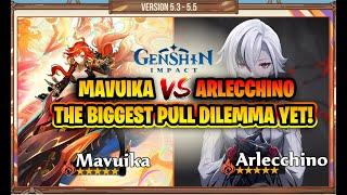 I AM CONFUSED? MAVUIKA VS ARLECCHINO! - GENSHIN IMPACT