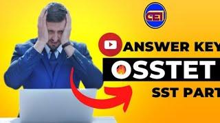 OSSTET SST(Arts) 100% Correct Answer key 2023 By Shriya mam // Join us , Whatsapp us on 9090584614 