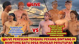 LIVE PERESEAN PERANG BINTANG PALING MENGERIKAN SEMUA PEPADU MODE SALING CACAK || peresean mt batu