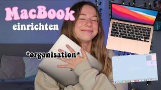 MacBook einrichten| Organisation, Safari gestalten, Widgets | jennybelly