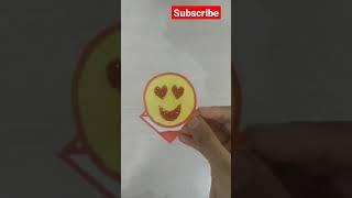 DIY Smily Bookmark wait for end by Art and craft by Sonakshi ️️️#shorts #diy #art #craft.