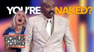 Family Feud Naked Questions & Answers With Steve Harvey