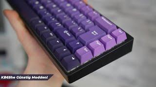 So verwandelst du deine KB65he GÜNSTIG in ein geiles Custom Keyboard! | Endgame Gear KB65he Modding