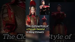 The Clothing Style of a Chinese Female Warrior #clothing #chineseculture #history #style #warriors