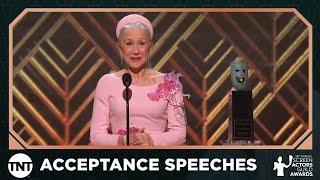 Helen Mirren Accepts the Life Achievement Award | 28th Annual SAG Awards | TNT