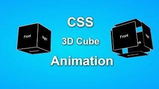 3d Animated Cube Using HTML  and CSS | HTML&CSS | CodeEra