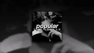 The Weeknd + Playboi Carti + Madonna, Popular | slowed + reverb |