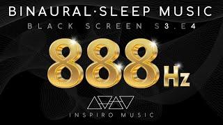 Музыка для сна · Черный экран · 888 Гц · Частота ворот изобилия · Бинауральные дельта-волны
