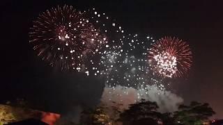 Qatar National Day fireworks in Katara