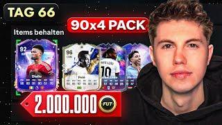 ES KNALLT im 4x 90+ PACK!! 2.5Mio Coins Profit  FC 25 ohne Echtgeld: Tag 66