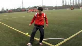 Coutinho takes Keepy Uppy Challenge