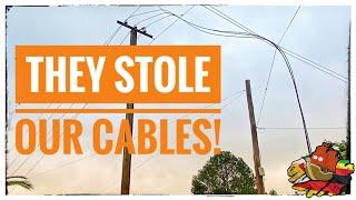 Here's How We're Handling Our Electrical Cables Getting Stolen!! || Life in Zimbabwe