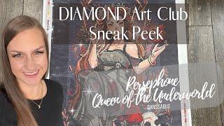 Diamond Art Club Sneak Peek “Persephone, Queen of the Underworld” by Chrissabug