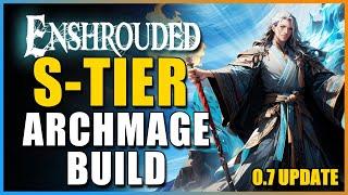 Enshrouded - 0.7 Updated S-Tier Mage Build To Crush All Content! Still INCREDIBLE! More Than Acid!
