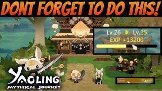 Yaoling: Mythical Journey Guide | Top Early Game Tips For Fast Leveling & Best Talents!