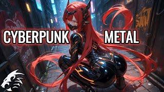 [1 Stunde] CYBERPUNK METAL V1  Hintergrundmusik für Gaming, Streaming und Workouts! 