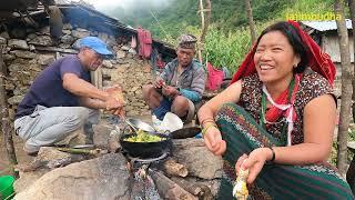 cooking in monsoon season || lajimbudha ||