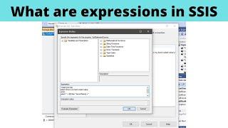 71 What are expressions in SSIS ? How to write expressions ?